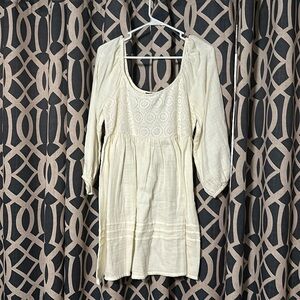 Sanctuary cream colored dress